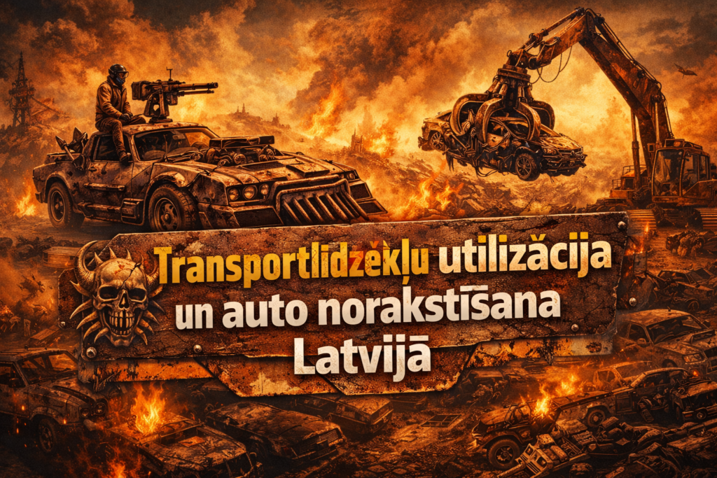 Transportlīdzekļu utilizācija un auto norakstīšana Latvijā